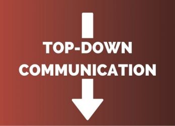 Top-Down Communication graphic