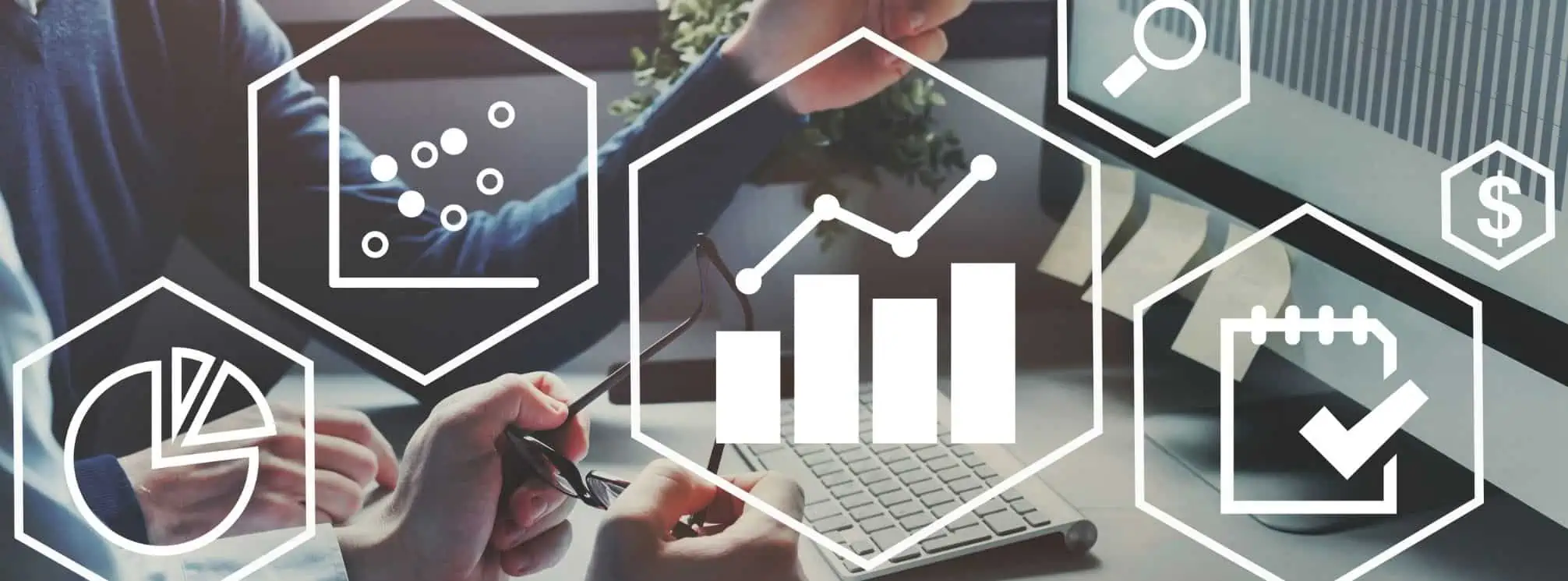 measurement and analytics icons