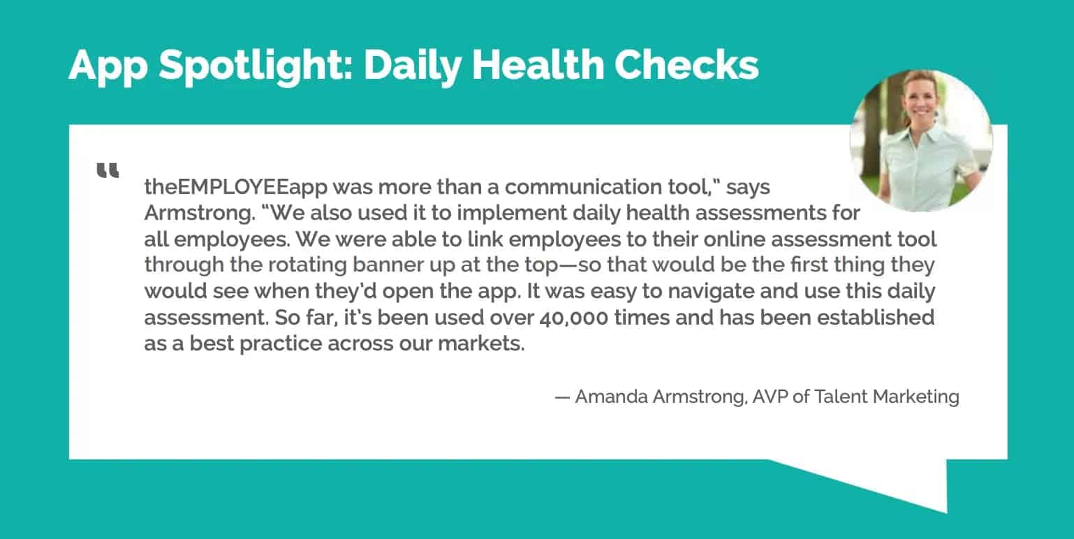 App Spotlight: Daily Health Checks