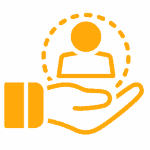 worker retention icon