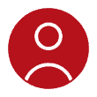 red circular person icon
