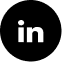 Black LinkedIn logo