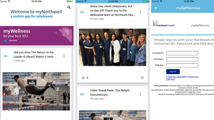 Northwell Health using employee comms app