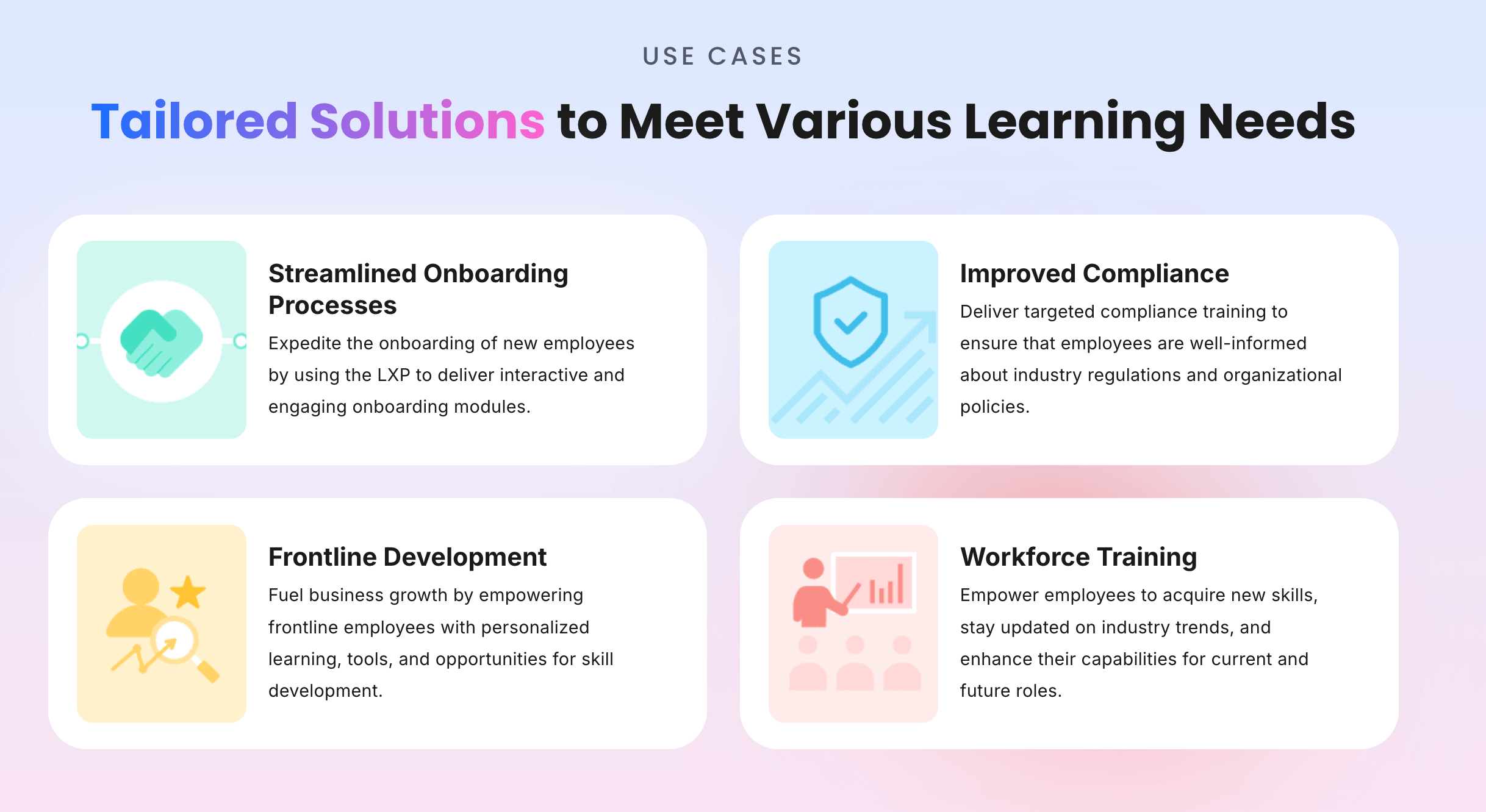 Mobile first learning